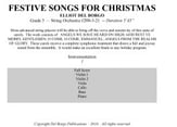 Festive Songs of Christmas Orchestra sheet music cover